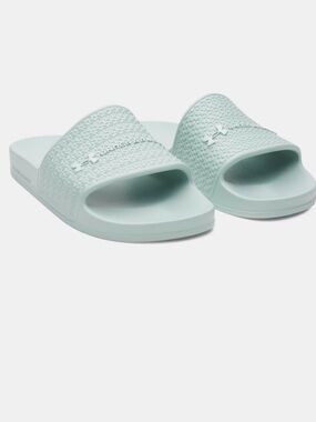 NWT Under Armour Women's Mint Green Slide Sandals Size 7